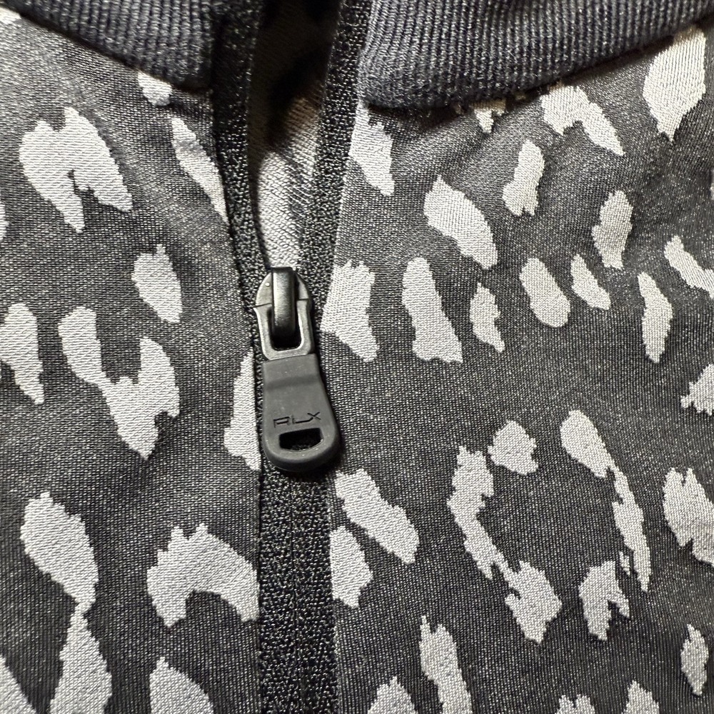 RLX Ralph Lauren 1/4 Zip Pullover Women's Small Leopard Pelican Hill Golf - Picture 10 of 14